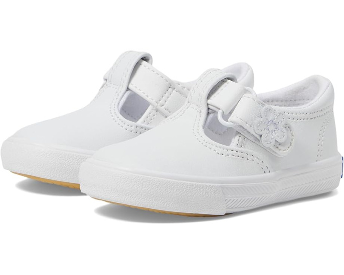 Детские туфли Keds Daphne на липучке с цветочным декором