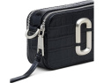 Сумка-кроссбоди Marc Jacobs The Croc-Embossed Chain Snapshot с цепным ремнем