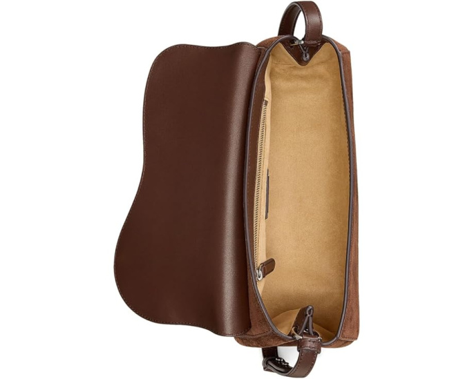 Сумка через плечо Lauren Ralph Lauren Tasha Medium из замши