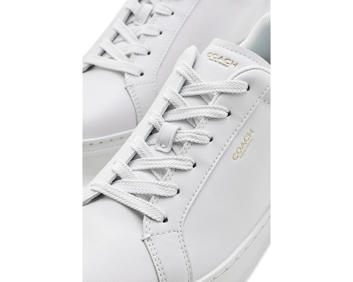 Кожаные кроссовки High Line Sneaker от COACH для повседневного образа