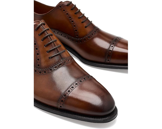 Туфли Windsor Brogue Cap-Toe от Anthony Veer