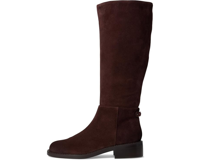 Сапоги Sam Edelman Milla до колена с миндалевидным носком и молнией