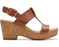 Босоножки Clarks Giselle Style на платформе с квадратным каблуком