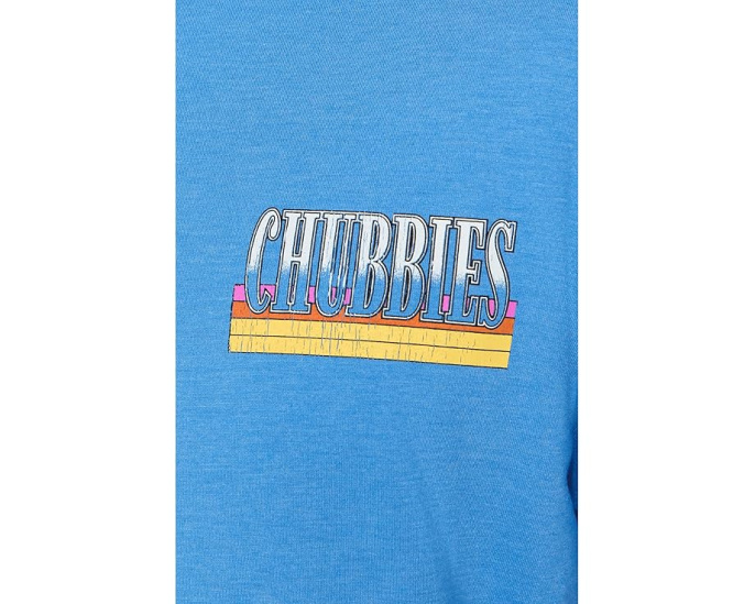Chubbies футболка Heck Yes Brother с принтом Синий