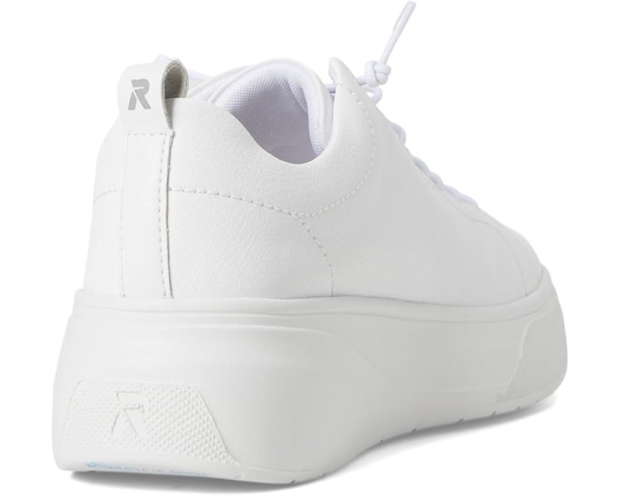 Кроссовки Rieker Carla 01 из гладкой кожи с платформой и шнуровкой