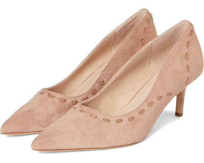 Туфли Bridgette Pump от Jack Rogers из замши на шпильке