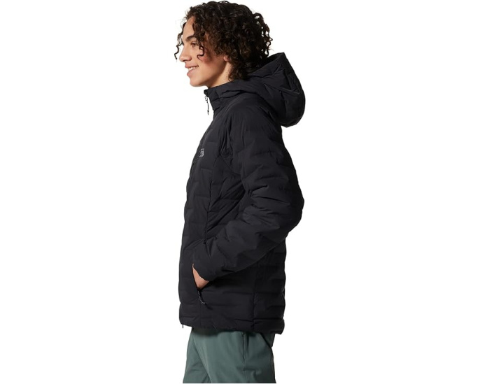 Куртка Mountain Hardwear Stretchdown с капюшоном на эластичной ткани