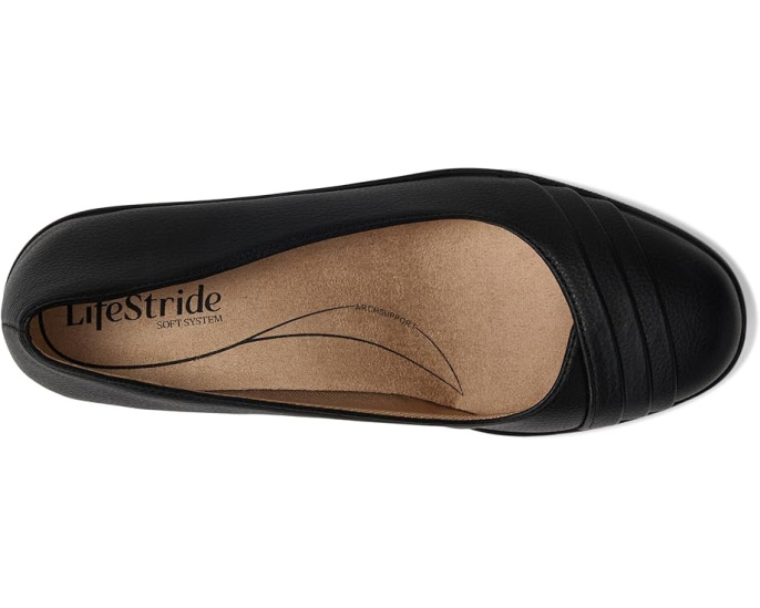 Балетки Jenna Slip-On от LifeStride с клиновидным каблуком