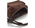 Scene Large Shoulder Bag In Suede