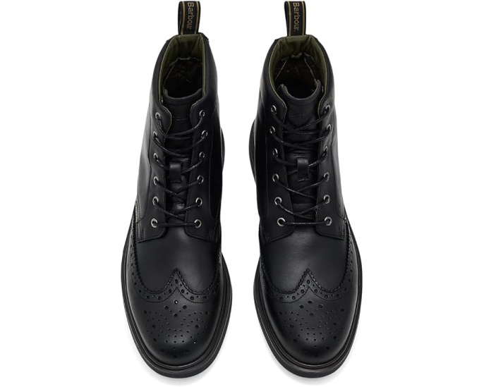 Barbour Barmoor Brogue Boots кожаные ботинки на шнуровке