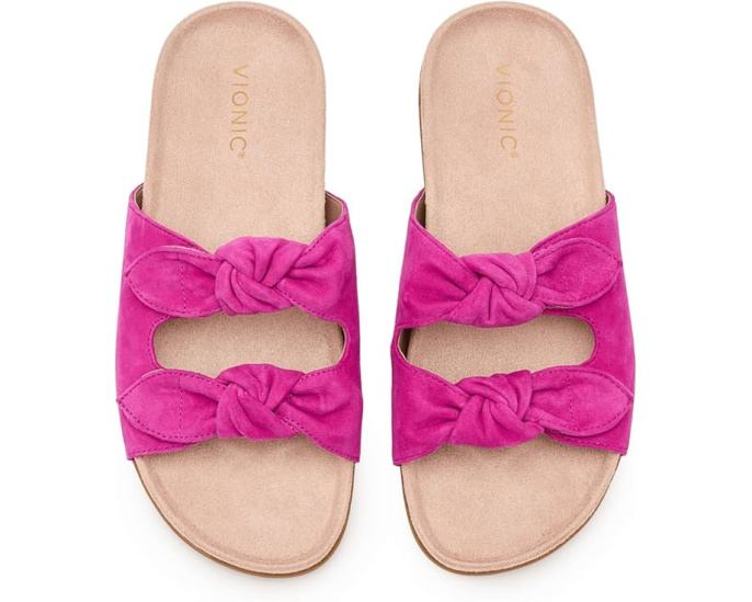 Сандалии VIONIC Elara Slingback с регулируемыми ремешками и мягкой стелькой