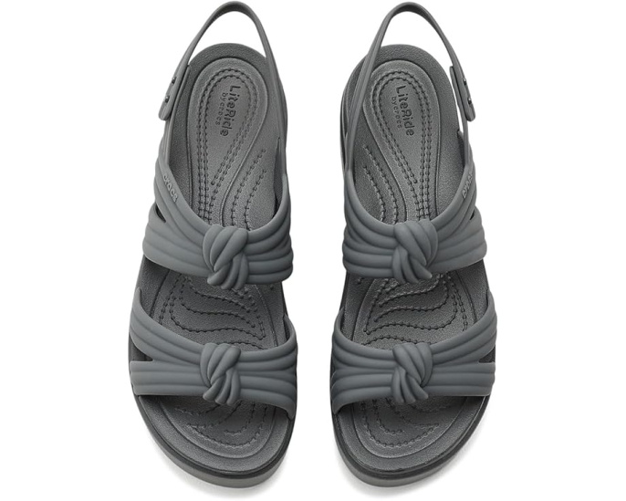 Босоножки Crocs Brooklyn Knot Low Wedge