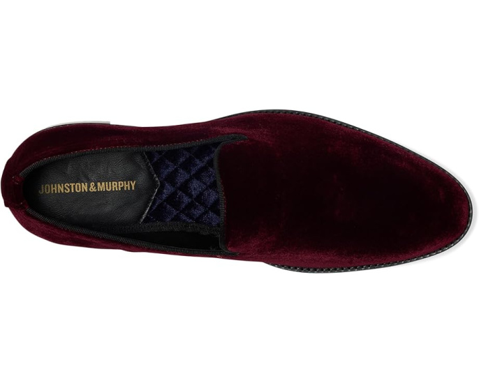 Лоферы Johnston & Murphy Gavney без шнуровки на бархатном верхе