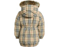 Пальто Burberry Kids Franklin Check для мальчиков