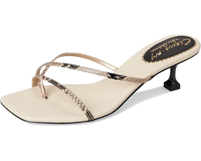 Босоножки Juliet на низком каблуке от Circus NY by Sam Edelman с ремешками