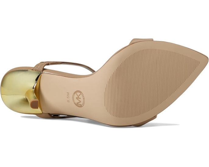 Босоножки MICHAEL Michael Kors Lyssa Slide на каблуке с декором