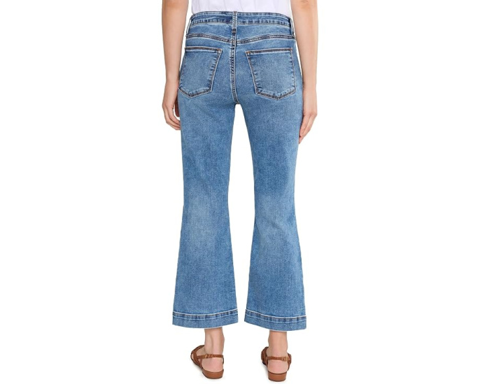 KUT from the Kloth джинсы Kelsey High-Rise Flare с карманами и широким подолом