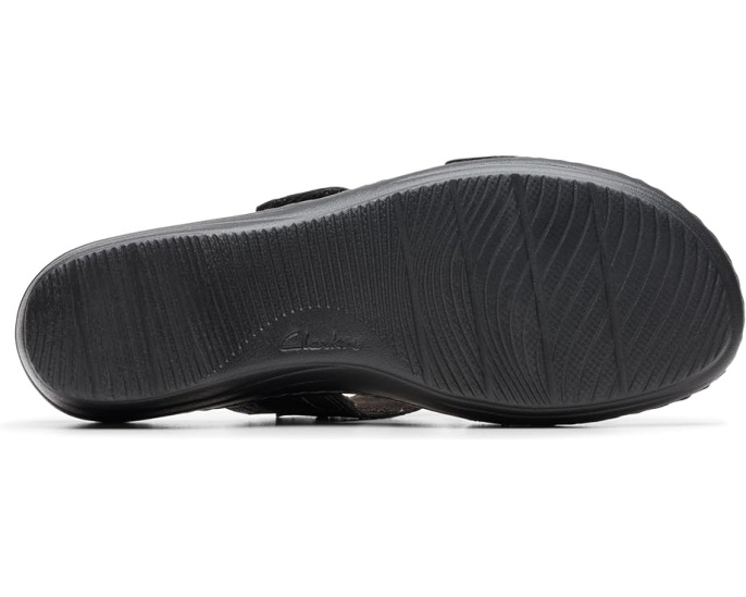 Босоножки Clarks Merliah Raelyn на танкетке с цветочным декором