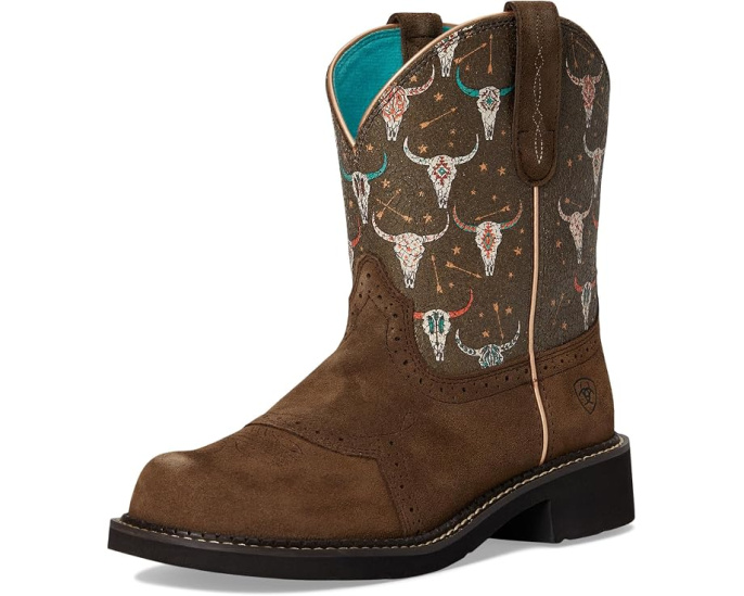 Сапоги Ariat Fatbaby Heritage Farrah вестерн с квадратным носком