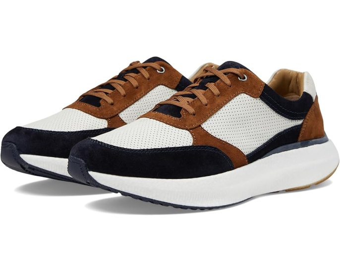 Johnston & Murphy Briley Perfed Jogger кроссовки с кожаным верхом