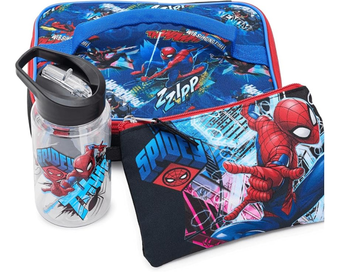 Рюкзак с ланч-боксом BIOWORLD Kids Spider-Man