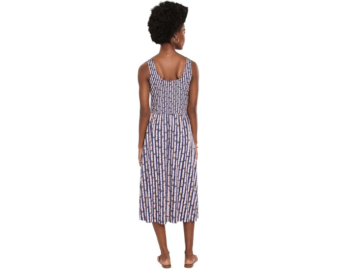 Платье NIC+ZOE NZT Reef Stripe Dani с ярким принтом
