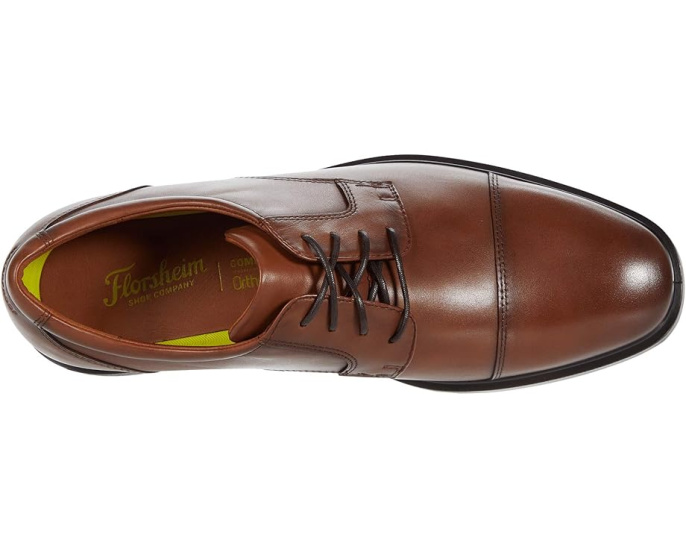 Florsheim оксфорды Forecast с мыском и водонепроницаемой конструкцией