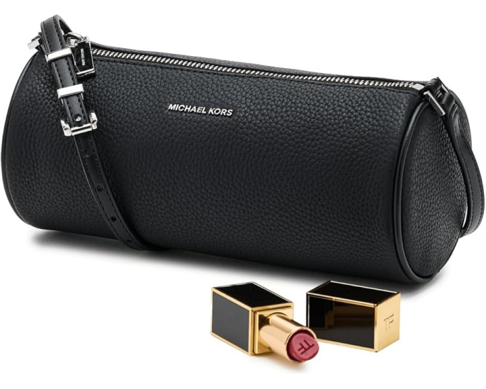 Michael Kors Izzy Small Barrel Pouchette сумка-мешочек с ремешком