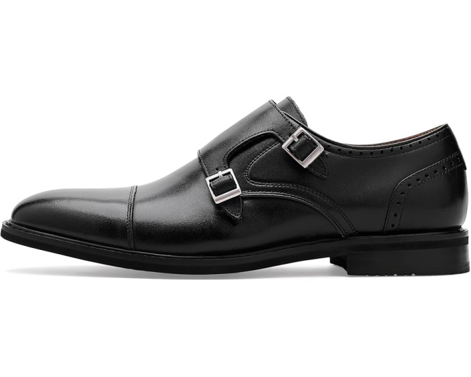 Туфли Stacy Adams Boswell с двойной пряжкой monk strap и мыском