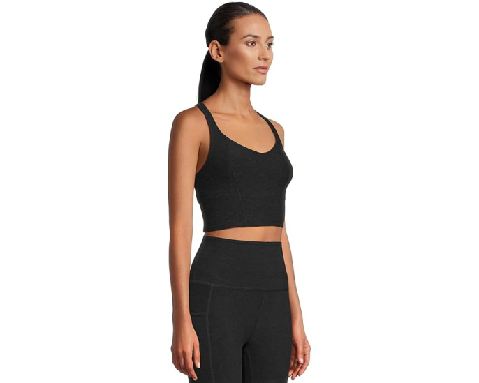 Beyond Yoga Intensity Racerback кроп-топ с втачным бюстгальтером средней поддержки