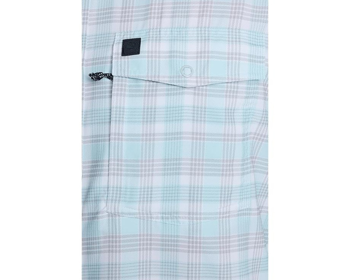Рубашка Vineyard Vines Permit Plaid Performance Harbor из перфорированной ткани