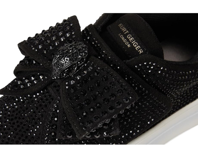 Кроссовки Kurt Geiger London Kids Mini Laney Bow с бантом и кристаллами