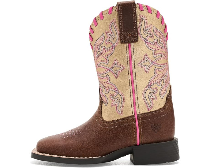 Ariat Sundown ковбойские сапоги с квадратным носком для детей