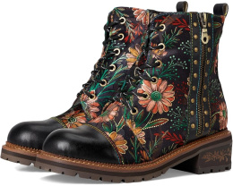 L'Artiste by Spring Step Ботинки Cordea Black Multi с вышивкой