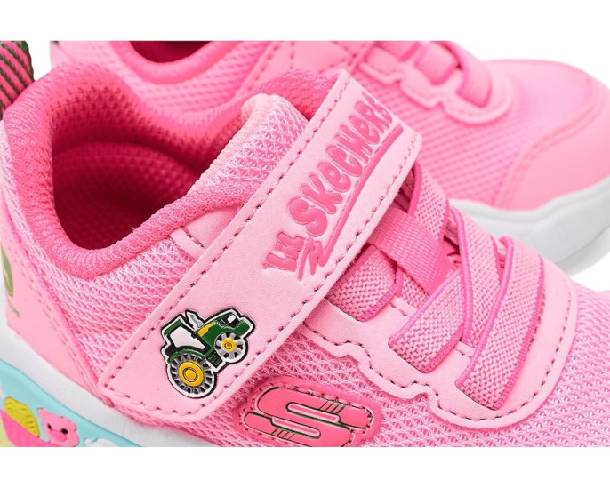 Детские кроссовки SKECHERS KIDS x John Deere с фермерским принтом