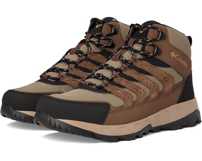 Трекинговые ботинки Columbia Strata Trail Mid Waterproof с амортизацией Techlite и Omni Grip