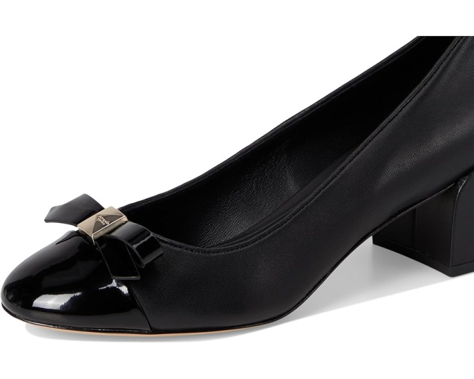 Балетки Kate Spade New York Deco Bow из гладкой кожи с бантом