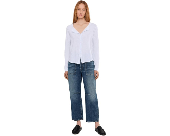 Кардиган Long Sleeve Exposed Seams Button-Up Slim от Mod-o-doc