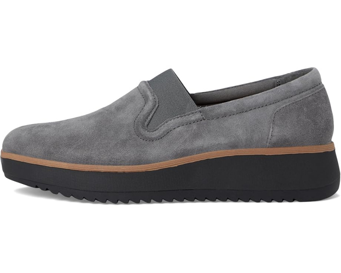 Clarks Zylah Sky балетки на платформе с текстильным верхом