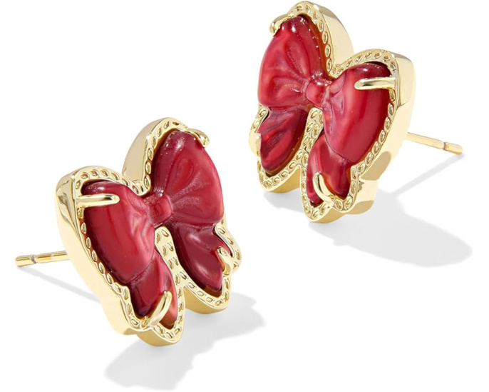 Серьги-гвоздики Haley Bow от Kendra Scott
