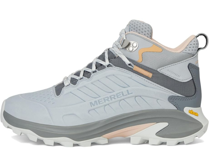 Ботинки для трейла Merrell Moab Speed 2 Leather Mid Waterproof с подошвой Vibram