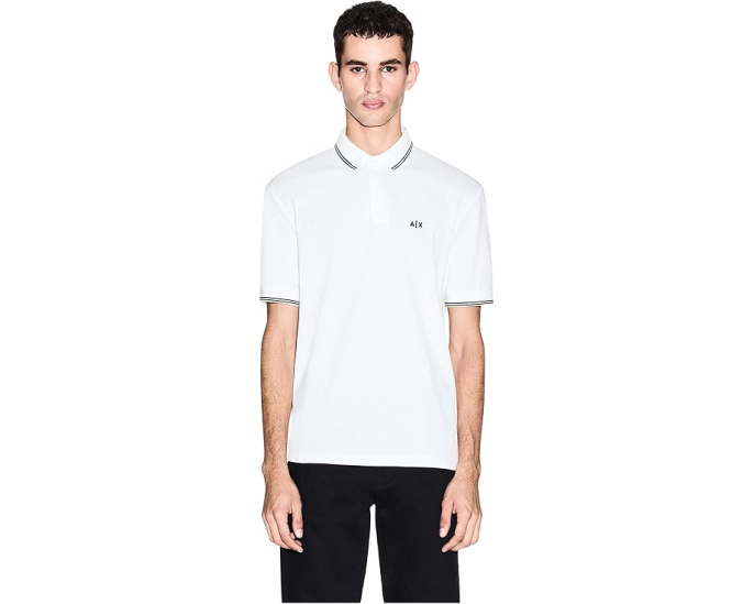 Поло Essential Logo с вышитым логотипом Armani Exchange