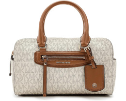 Сумка MICHAEL Michael Kors Jet Set Travel Extra Small Duffle через плечо с принтом лого