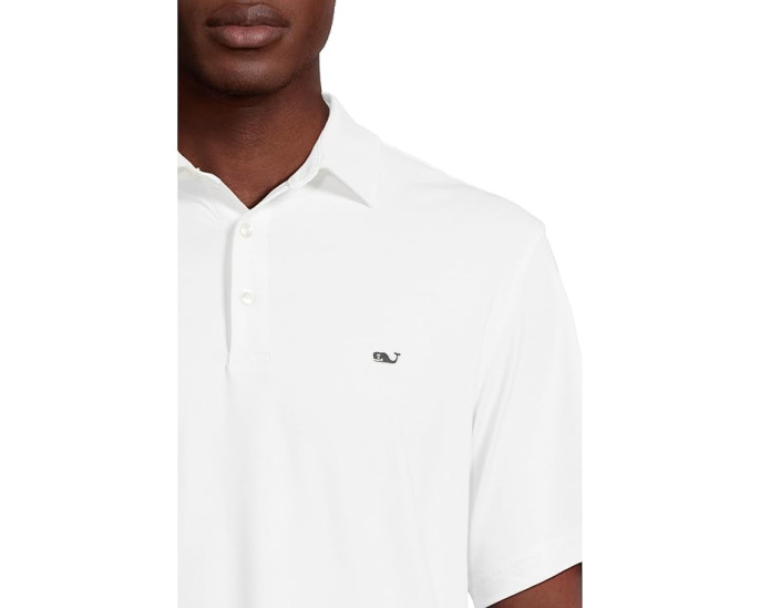 Поло Vineyard Vines Solid Sankaty с защитой UPF 50+ и отводом влаги