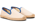Эспадрильи Smoking Slipper от Soludos с миндалевидным носком и джутовой подошвой