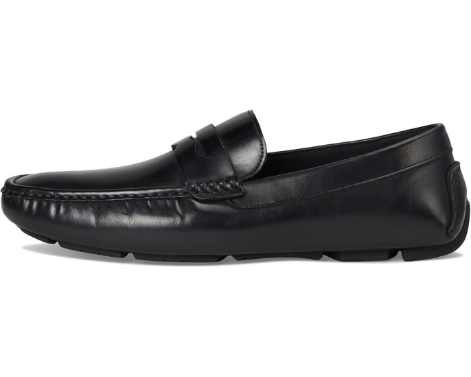 Мокасины Kenneth Cole Sergio с ремешком penny и декоративной строчкой
