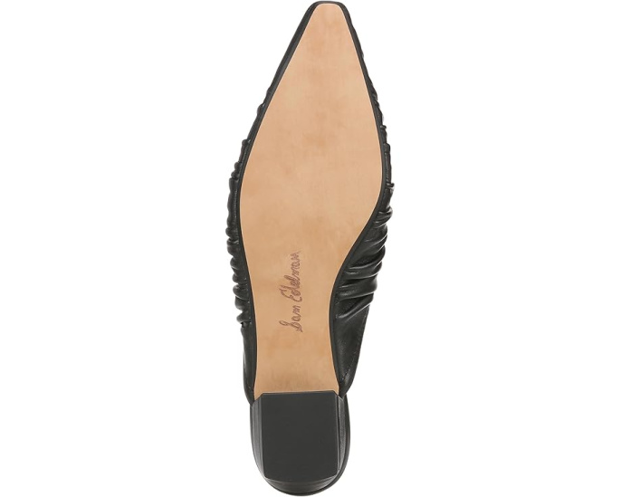 Sam Edelman туфли Julia с острым носком на низком каблуке черные