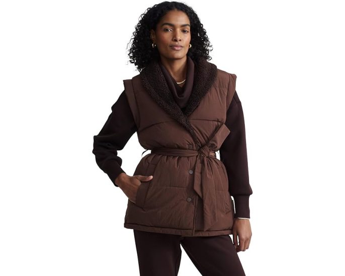 Двусторонний жилет Varley Lanville Reversible Gilet из букле