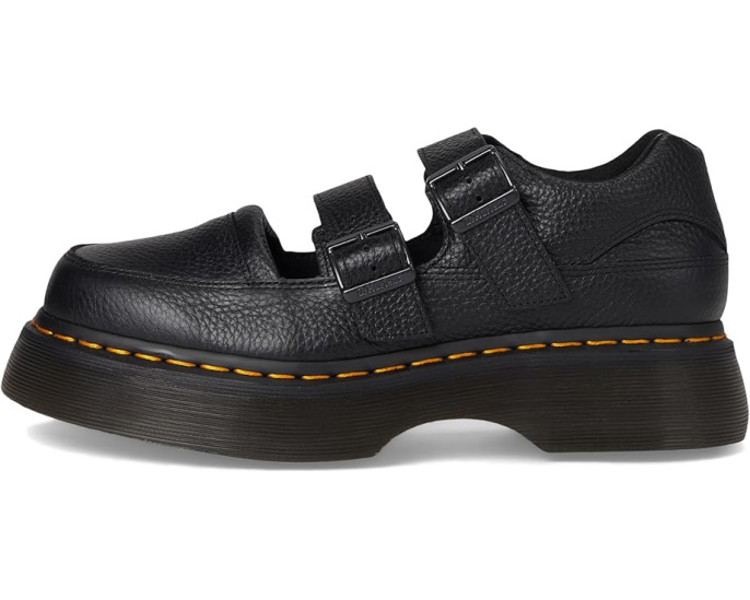 Туфли Buzz Mary Jane от Dr. Martens из мягкой кожи с платформой