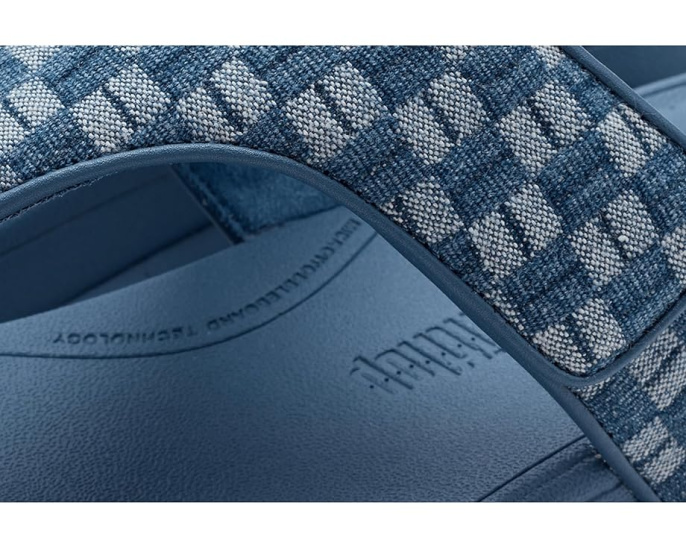 FitFlop Сандалии F-Mode Go Adj. в клетку и деним
